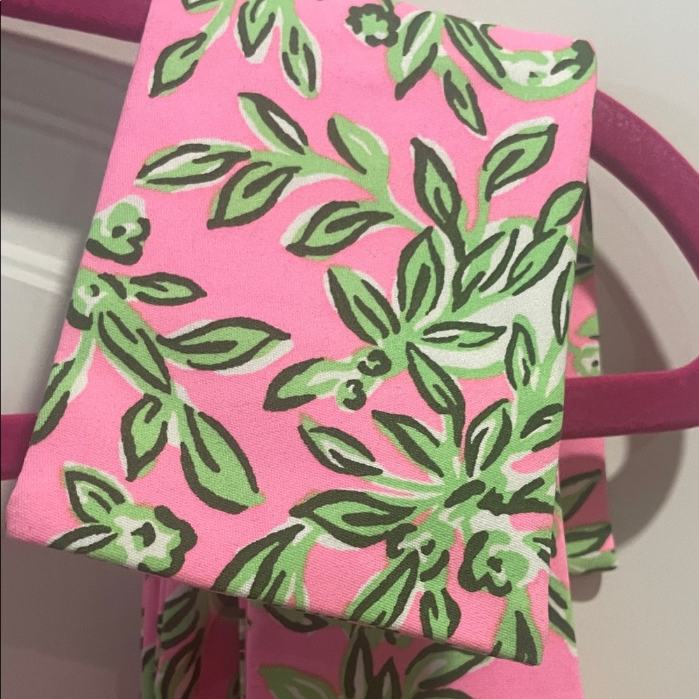 Pink Floral Tie-Shoulder Tank Top - Picture 8 of 13